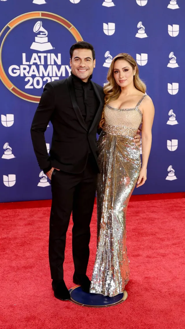 Carlos Rivera Cynthia Rodriguez Latin Grammy 2025