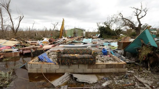 Devastación por el huracán Melissa en el norte del Caribe. Foto: Reuters
